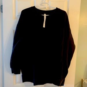 Perfectly oversized crew sweater